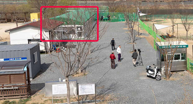 검단파크골프장 불법점용 편의시설, 바닥공사는 대구 북구청이 해줬다