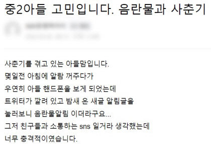 불법 음란물·성매매 정보 난무하는 SNS…학부모들 아이들 너무 쉽게 노출돼