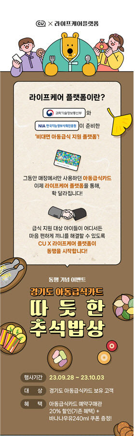 NIA-BGF리테일, 추석 맞이 결식 우려 아동 지원 나서