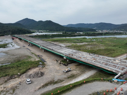 경주 황성동~현곡면 잇는 황금대교, 오는 11월 개통