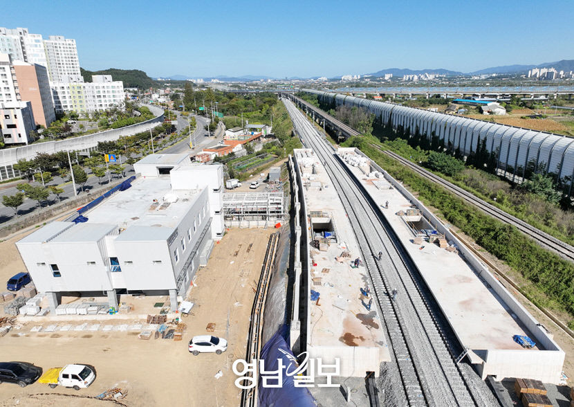 [포토뉴스] 모습 드러낸 1호선 신설역사