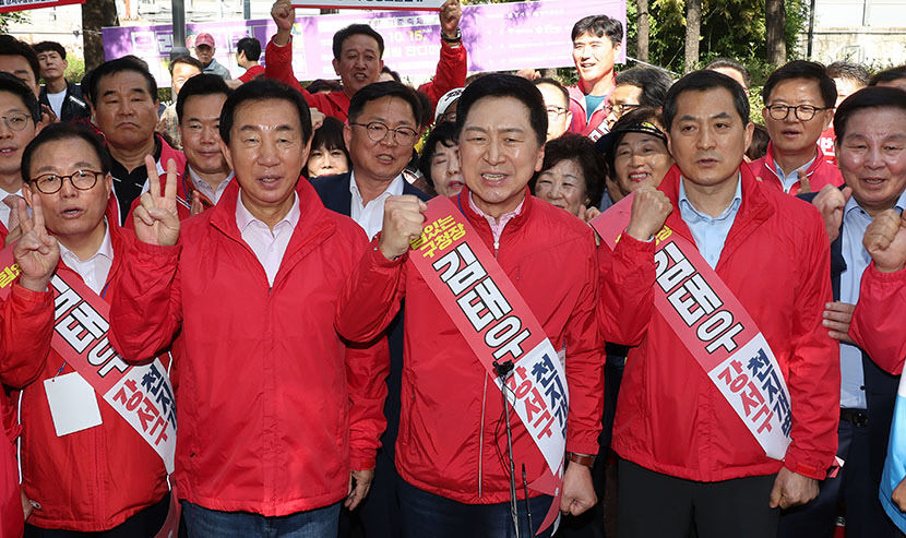 수도권 민심 바로미터 보궐 선거에 당력 총동원