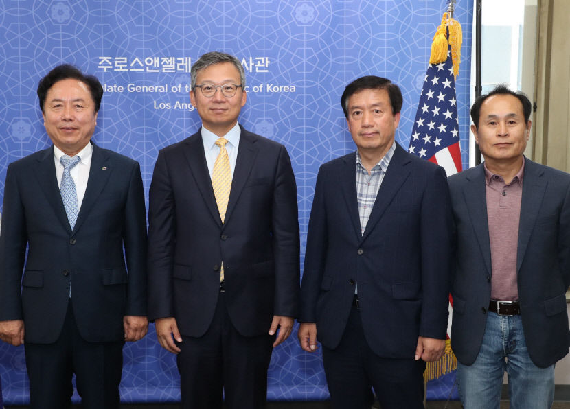권기창 안동시장, 로스앤젤레스 대한민국 총영사와 간담회
