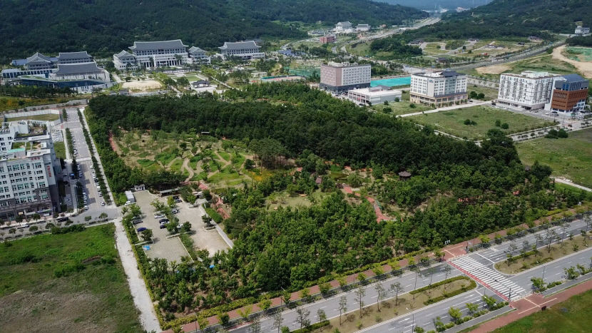 경북도청사 천년숲, 대한민국 최우수 도시숲 선정