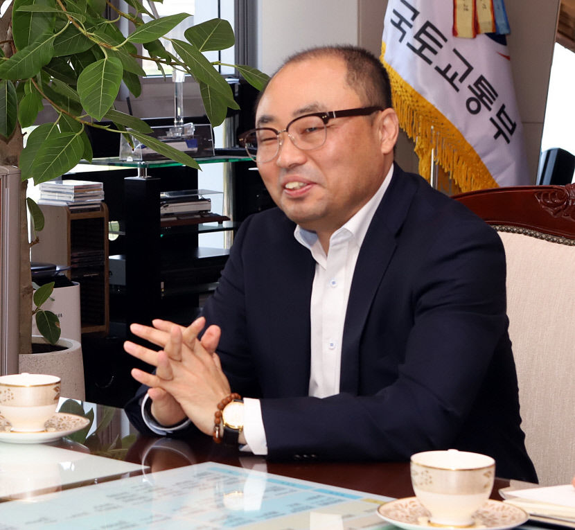 최병욱 국토교통부 노조위원장 포항 위해 더 큰 봉사하겠다