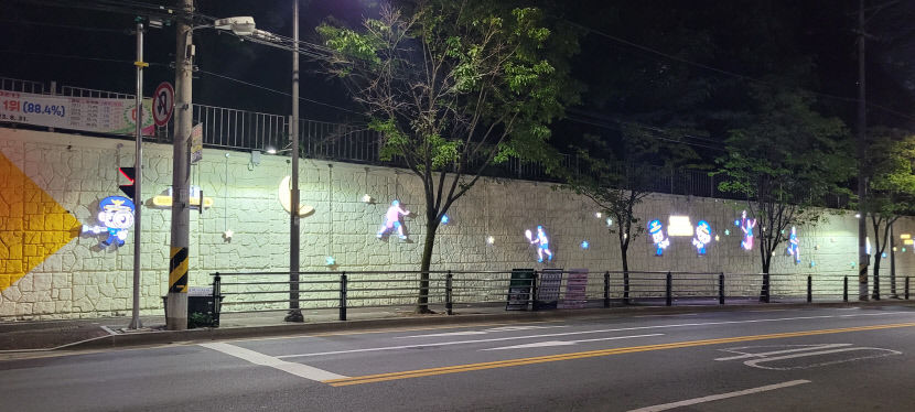 대구북부경찰서, 성광중·고 통학로 환경개선 완료
