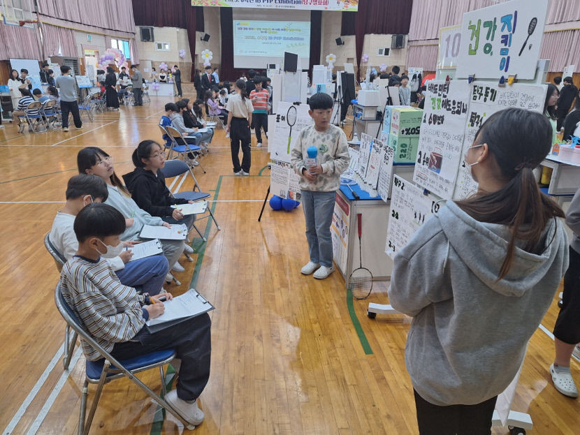 대구 월배초,  2023년, 6학년 IB PYP Exhibition(탐구발표회)