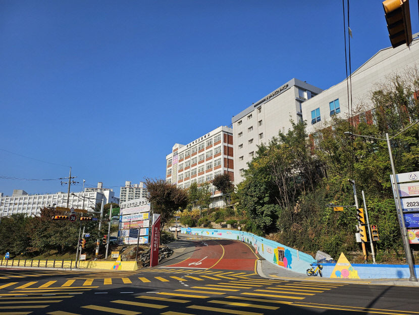 대구강북경찰서, 영송여고 안심통학로 조성 완료