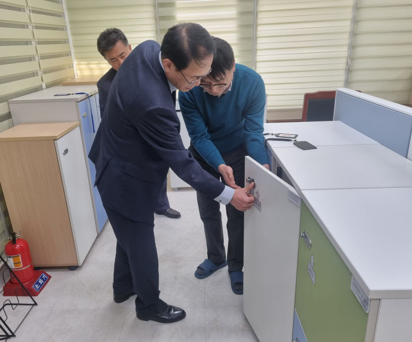 대구조달청, 경산 소재 우수조달업체 영신에프앤에스 방문