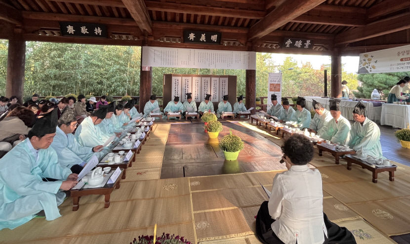 [동네뉴스] 대구서 열린 옛 선비들의 국화축제 범국회(泛菊會)