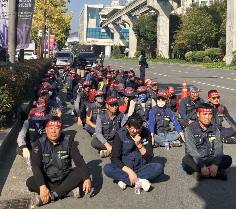 대구 건설현장 3곳 불법고용 확인…건설노조, 불법고용 사업주 처벌 촉구 결의대회