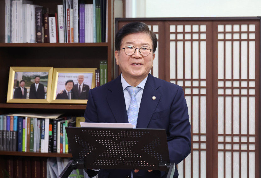 국회에서 내 역할 끝났다 민주당 6선 국회의장 출신 박병석, 총선 불출마 선언