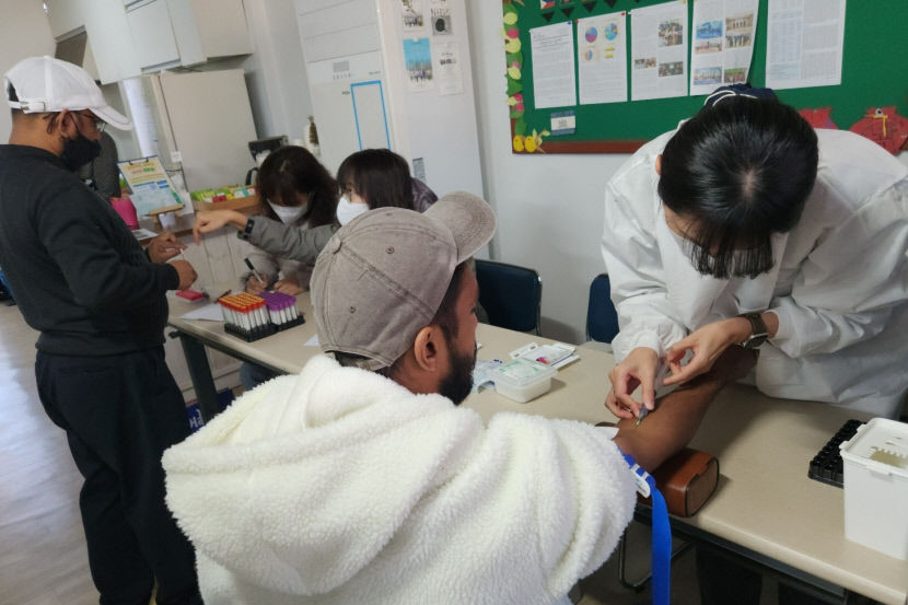 경산시보건소, 외국인근로자 대상 무료 건강검진 실시