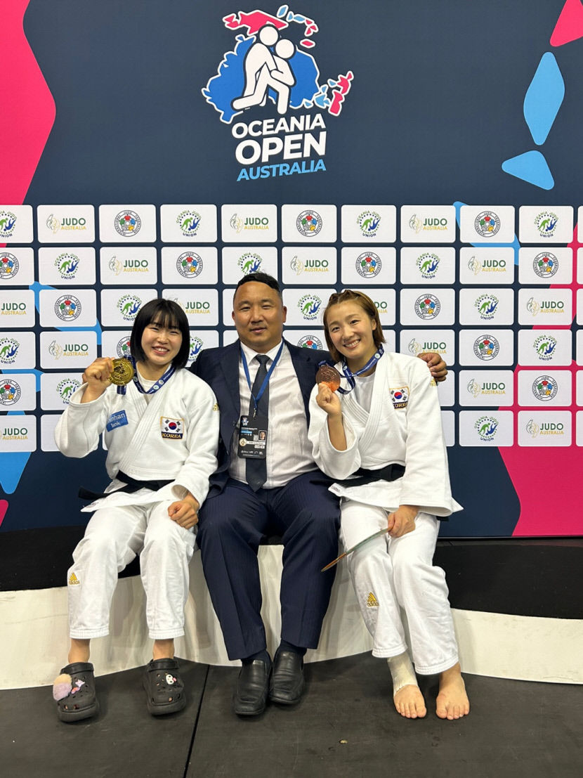 경북도체육회 유도팀 허미미·김지수, 2023 호주 퍼스 오세아니아 오픈서 각각 금·동 획득
