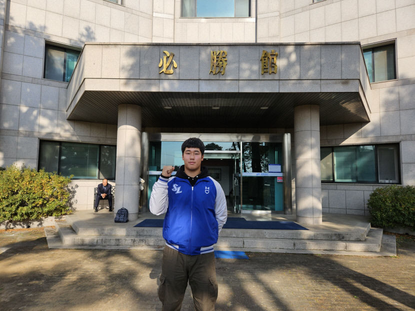 삼성 라이온즈 신인 투수 정민성 내년 신인왕 도전하겠다