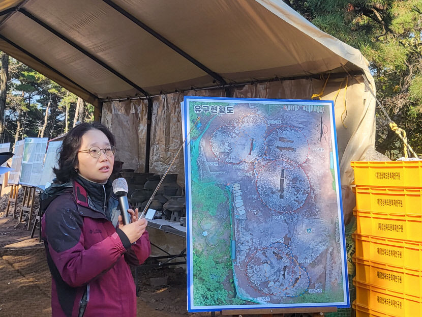 [르포] 죽어서도 함께였던 이유는…구암동 고분군 발굴현장