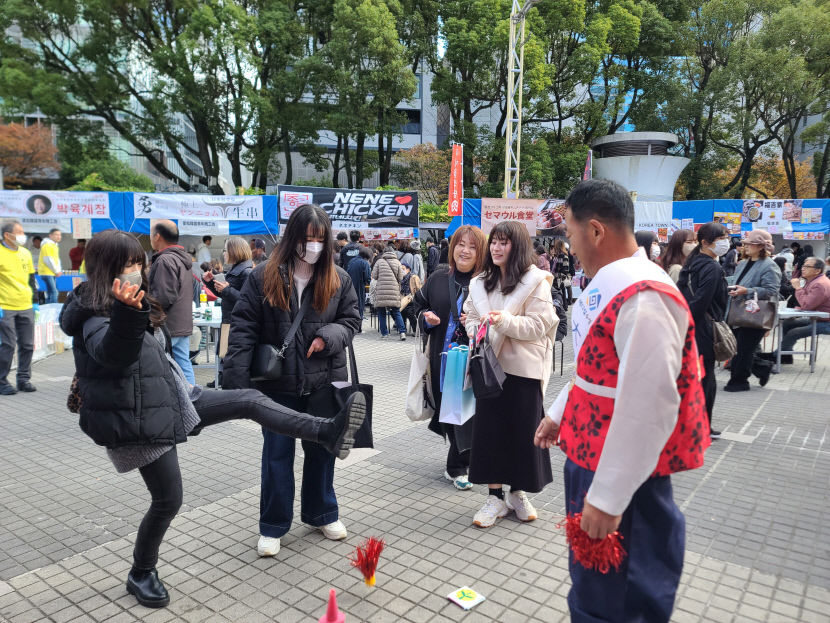 웰니스 여행오세요 수성문화재단, 나고야 한국페스티벌서 홍보