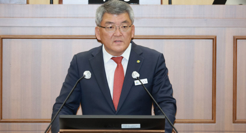 김학동 예천군수 내년 예산 시정연설, 군민 안전 삶의 질 향상 집중