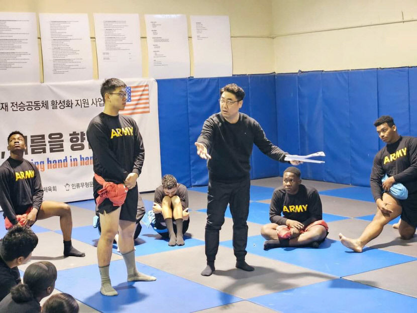 씨름 세계화와 한미 우호 증진 결실 2023 경북 씨름 대축전