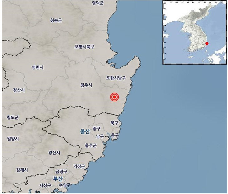 역대 지진 많은 해 1~4위 모두 경주 인근 중심…9·12 지진 여진만 632회