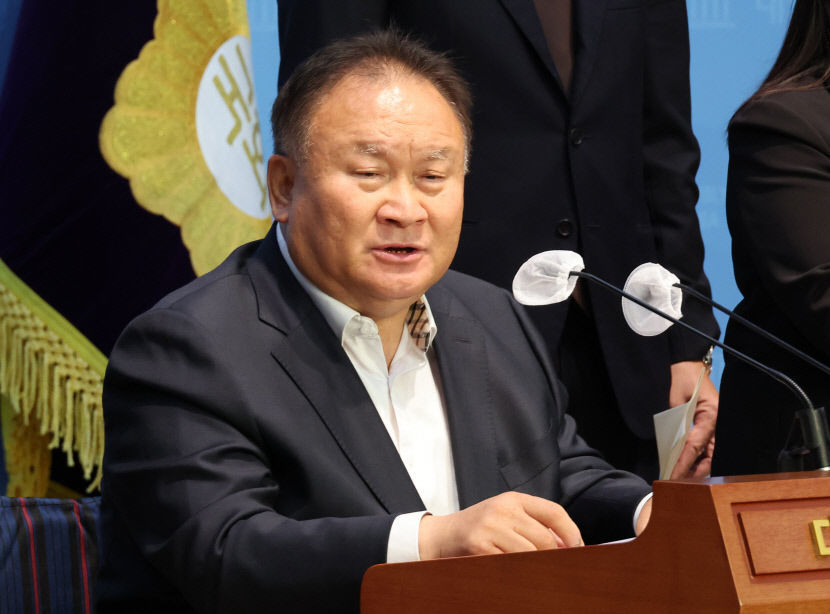민주당 이상민 의원, 3일 탈당 선언 이재명 대표 체제 사당·개딸당 변질