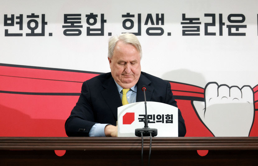 與 혁신위 활동 조기 종료…인요한 50% 성공, 나머지는 당에 맡겨