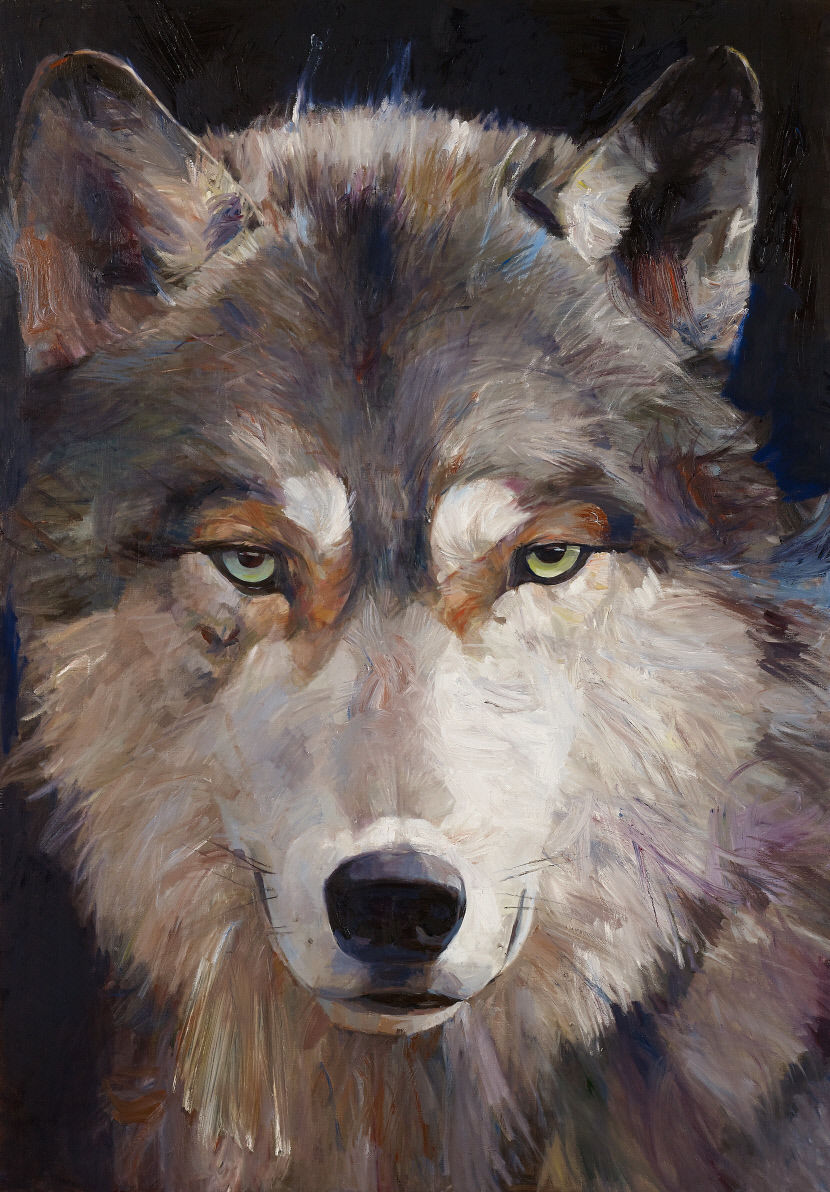 대백프라자갤러리, 박목실 서양화전 The Wolf