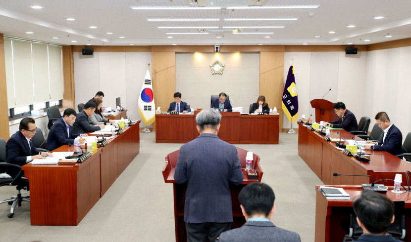 성주군의회 내년도 예산안 대폭삭감, 성주군 계속사업 차질 불가피