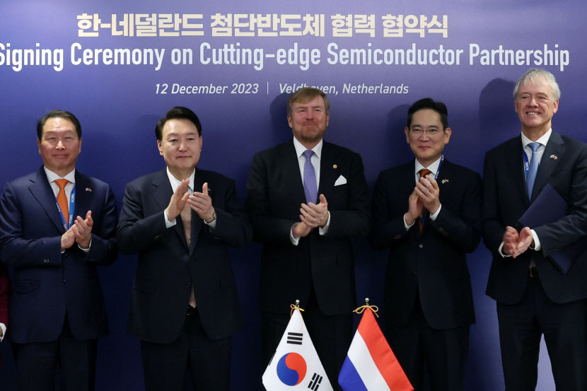 한·네덜란드 반도체 협력 명문화…尹대통령 국빈방문서 반도체 외교전