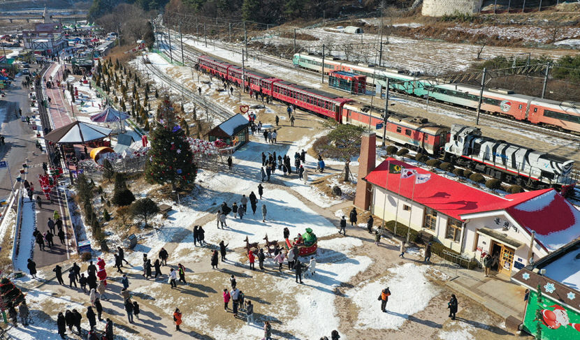 [봉화 가볼만한 곳] 경북 봉화군 분천 산타마을에 진짜 산타가 찾아온다
