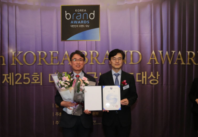 크레텍책임 대한민국공동브랜드대상서 산업부장관상 수상