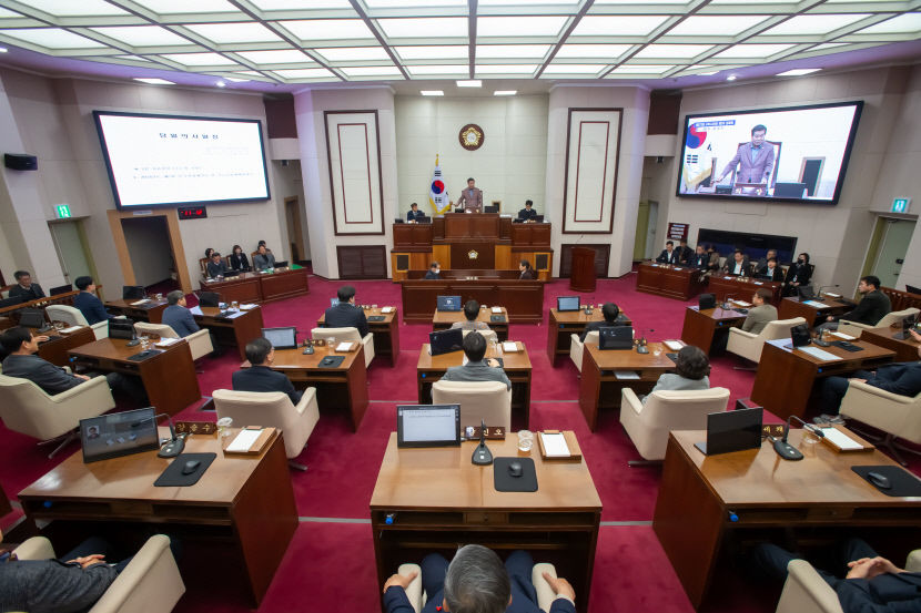 구미시의회,2023년 102일간의 의사 일정 모두 마무리