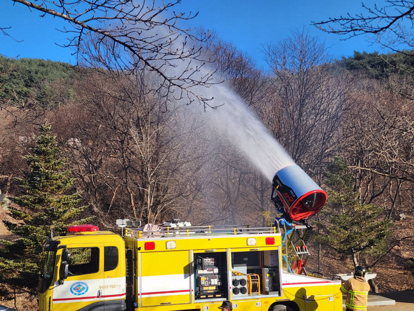 경북소방, 재난성 대형산불 대비 민관합동 실전훈련 실시