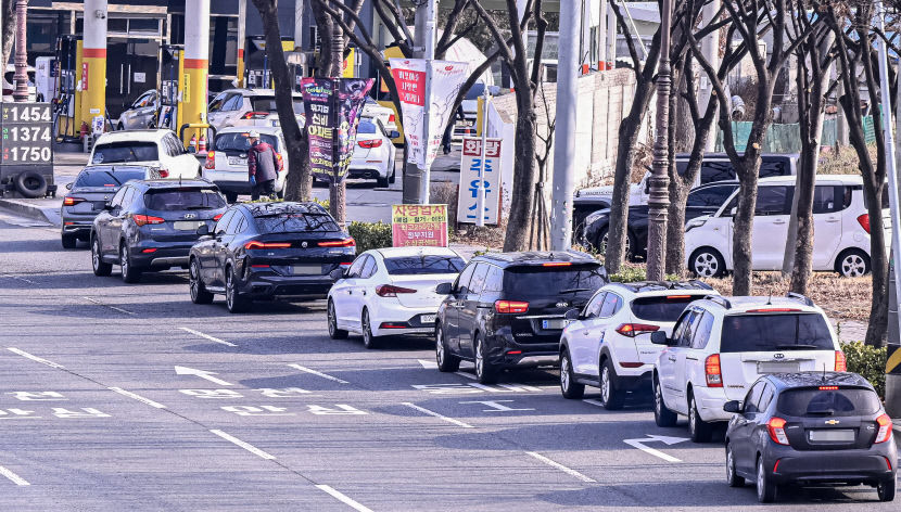 [포토뉴스] 휘발유 전국 최저가 주유소 대구에 등장