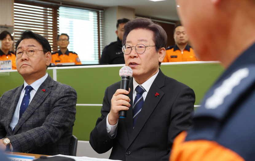 이재명 이낙연과 통합의 길 가려 노력…한동훈 비판엔 묵묵부답