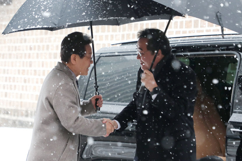 [포토뉴스] 낙명회동, 입장차만 확인했다