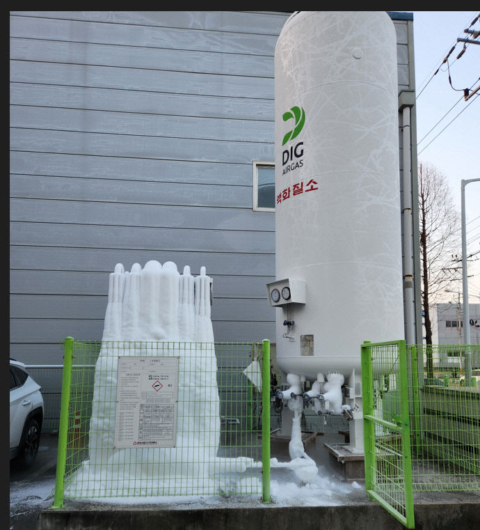 새해 벽두부터 아찔 대구 달성군 자동차부품제조 공장서 액화질소 가스 누출