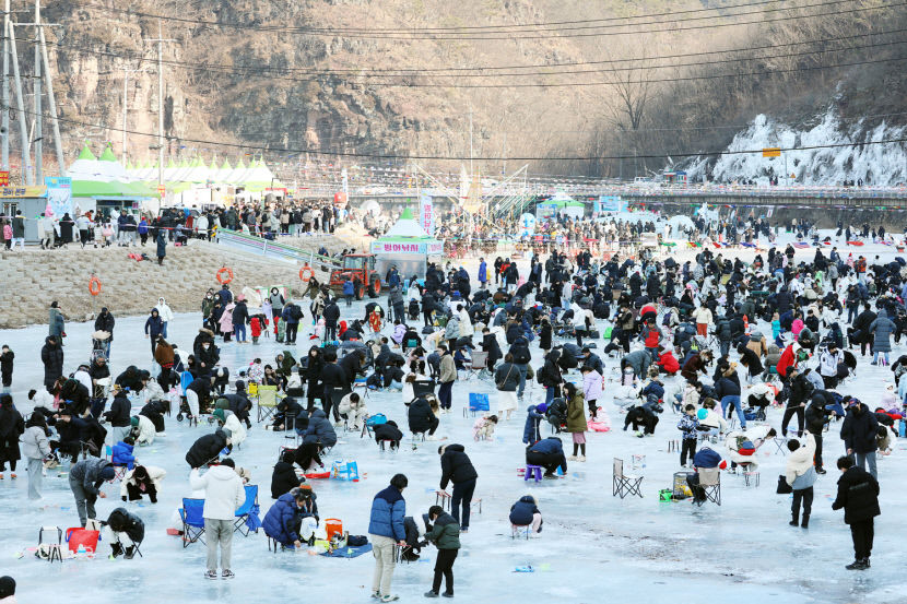 영남지역 대표 겨울축제 2024 안동암산얼음축제 취소
