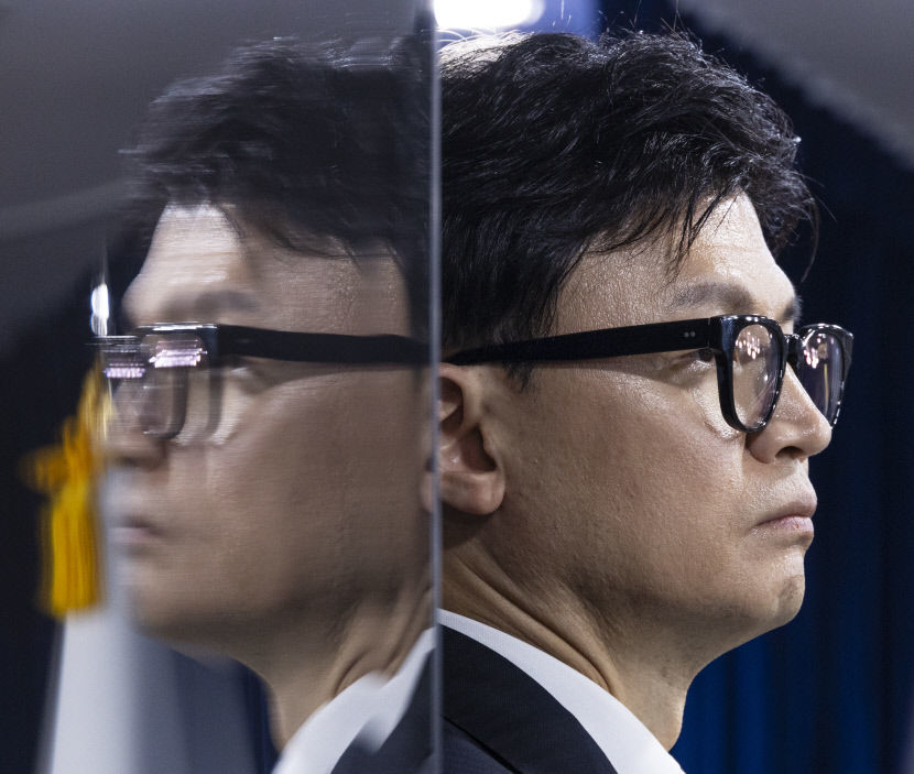 [속보] 한동훈 내 임기는 총선 이후까지 용산 사퇴 요구 거절