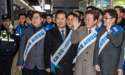 국민의힘·민주당 지지율 1년여만에 1%포인트 내 접전…TK는 하락