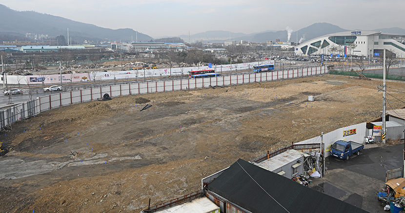 미이전 세입자 이전 완료…서대구역 교통광장 조성사업 본궤도