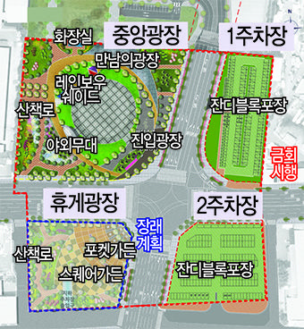 미이전 세입자 이전 완료…서대구역 교통광장 조성사업 본궤도