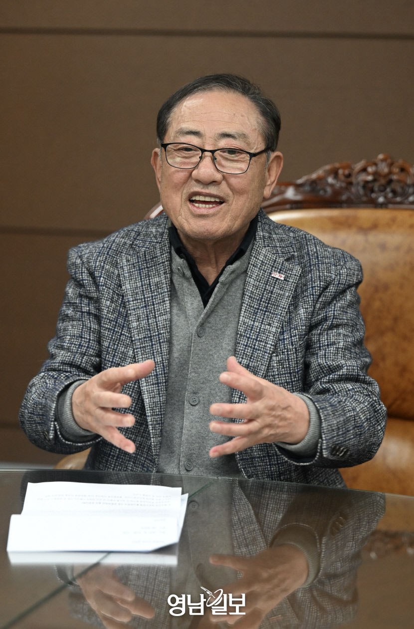 [스토리가 있는 만남] 한상웅 대구경북섬유산업연합회장 가난 탓 만난 섬유, 뿌리산업 결실 큰 보람