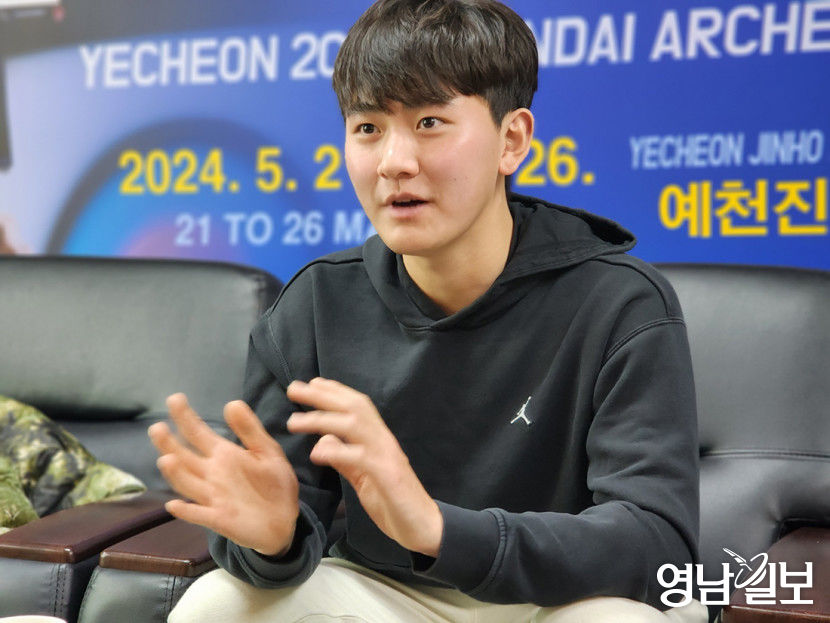 [논설위원의 직터뷰] 김제덕 양궁 국가대표 마치 숙제 같은 개인전 정상, 올여름 파리서 끝낼 겁니다