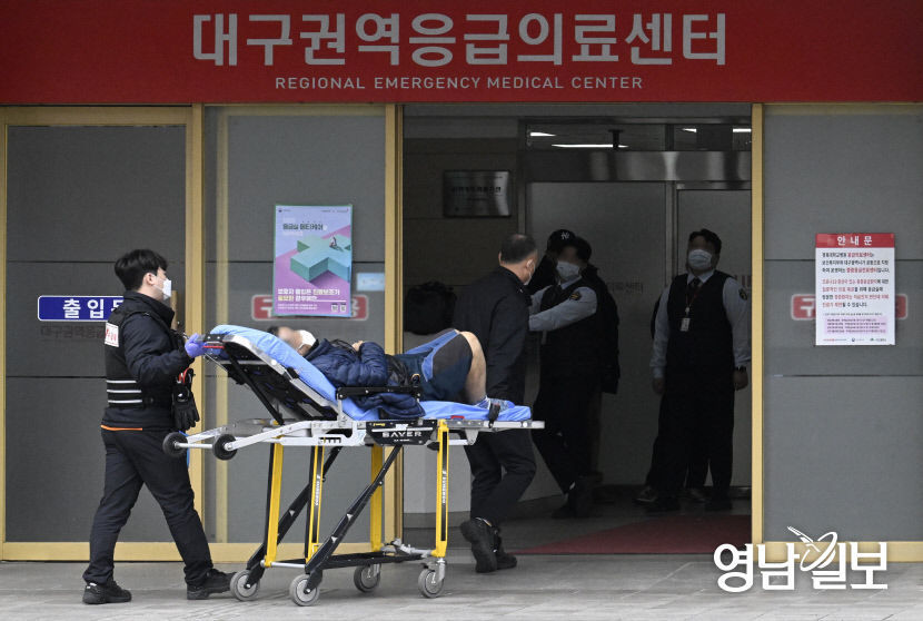 대구 응급실 뺑뺑이 사례, 비수도권에서 최다