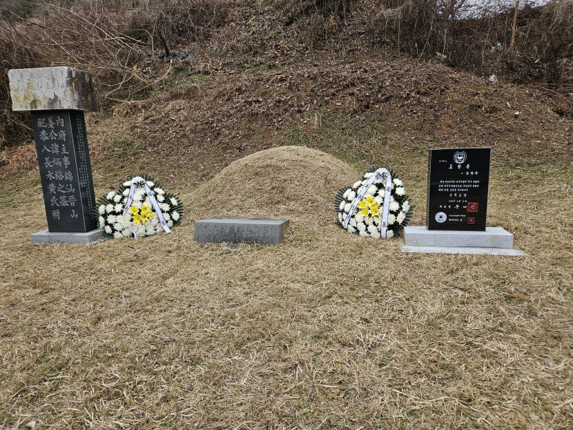 독립유공자 마을 조성 위한 첫 사업으로 기념비 제막