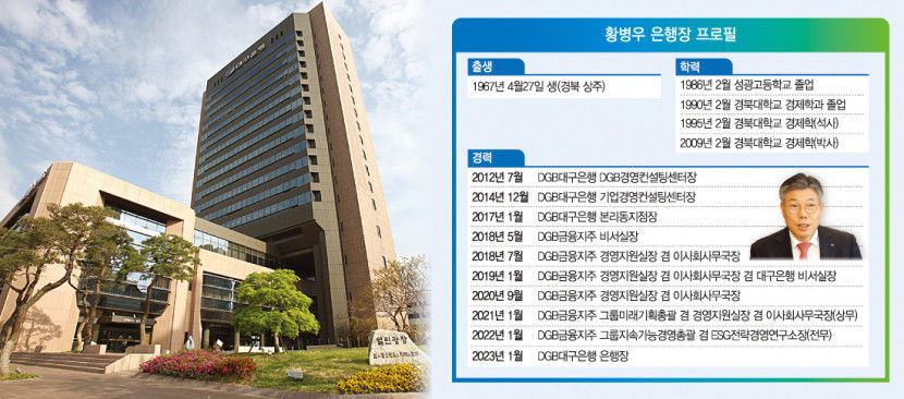 황병우 차기 DGB회장, 당분간 은행장 겸직 불가피
