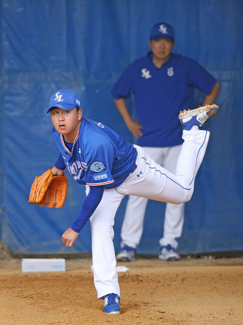 좌완 이승현 vs 신예 이호성…삼성 선발 준비 어떻게 하고 있나