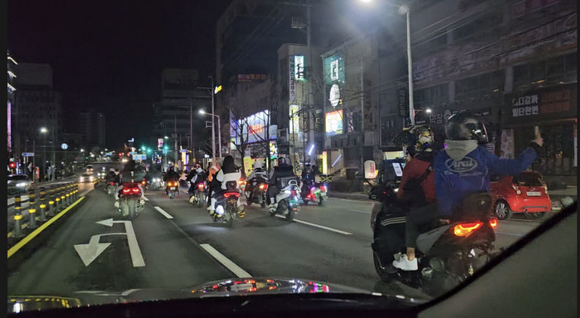 대구경찰청, 3·1절 폭주족 집중 단속해 20명 검거