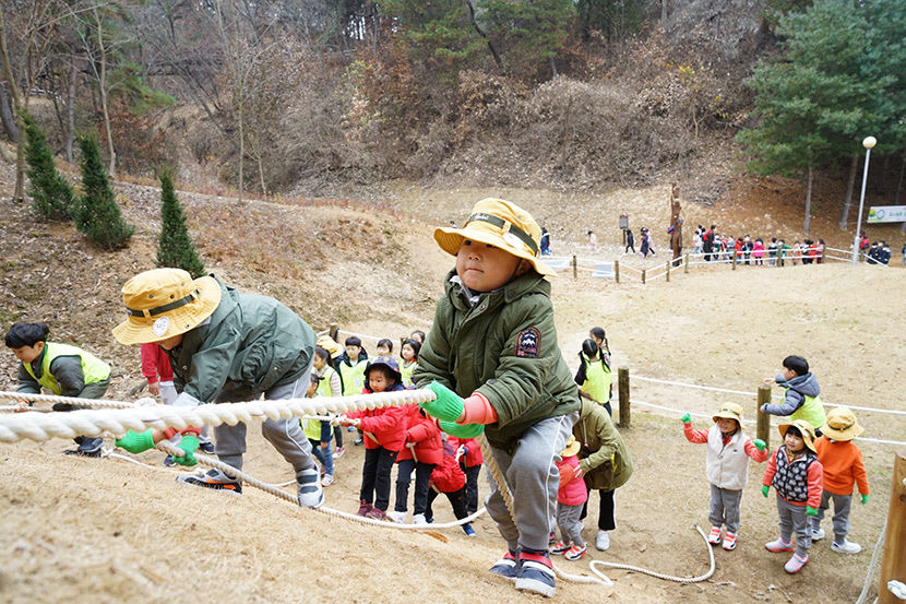영주 유아숲체험원 이용객 수 늘었다